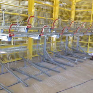 Racks vélos à 2 étages Optima - LYON PARC AUTO