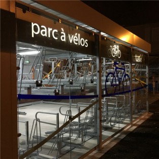 Abri vélos fermé ALTAO Spacio - TISSEO