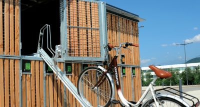 consigne vélos sécurisée ALTAO Duplex installé à Grenoble