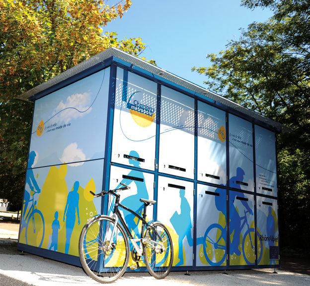 consignes vélos individuelles ALTAO Duplex de Chambéry