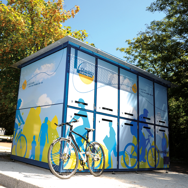 consignes vélos individuelles ALTAO Duplex de Chambéry