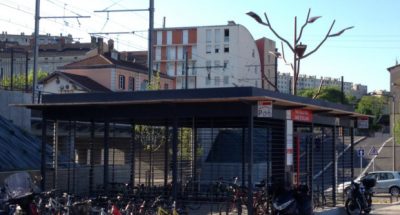 Abri vélos sécurisé ALTAO Spacio en gare d'OULLINS