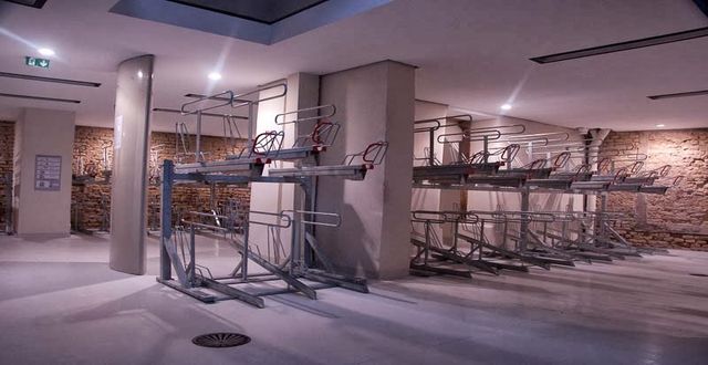 Racks vélos double niveau Optima de STRASBOURG