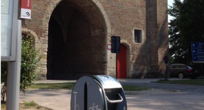 borne de gonflage pour vélos ALTAO Pump à Bruges