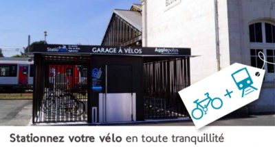 Abri vélos fermé ALTAO Spacio en GARE DE BLOIS