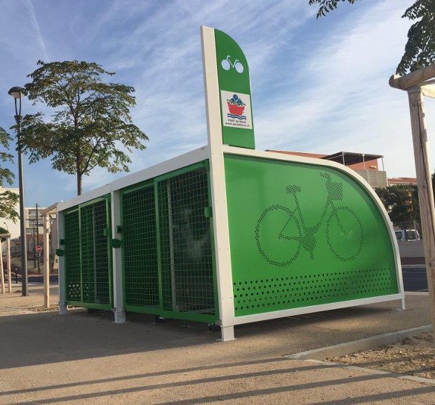 Box vélos sécurisés ALTAO Cocoon au PORT DE BOUC