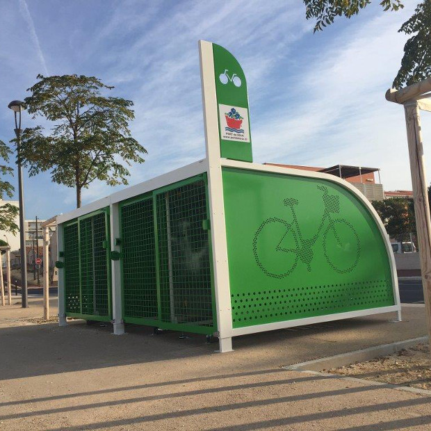 Box vélos sécurisés ALTAO Cocoon au PORT DE BOUC