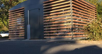 La gare d’Amboise se dote de 2 abris vélos sécurisés ALTAO Spacio