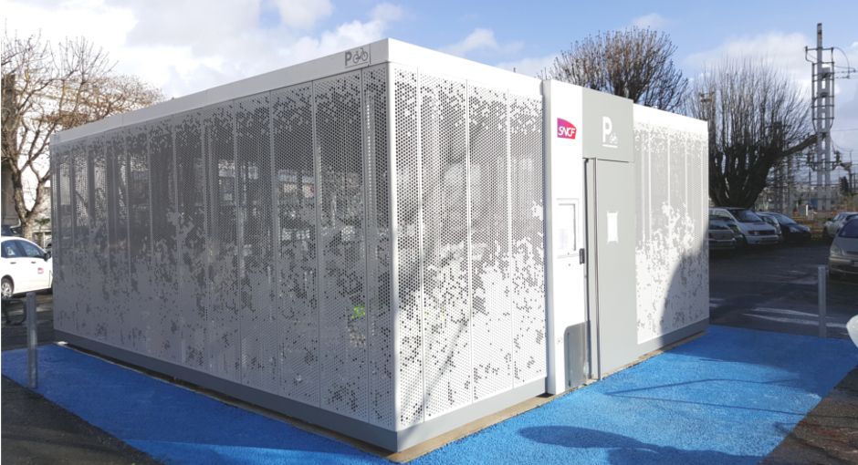 abri vélos sécurisé modulaire
