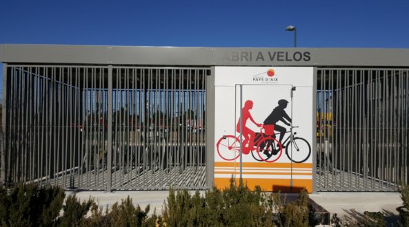 Consigne vélos fermée à Simiane Pays d'Aix