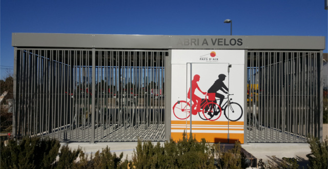 Consigne vélos fermée à Simiane Pays d'Aix