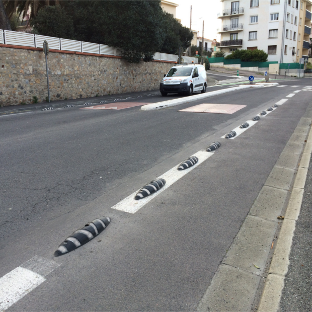 Séparateurs de pistes cyclables ZEBRA