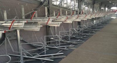 racks de stationnement vélos