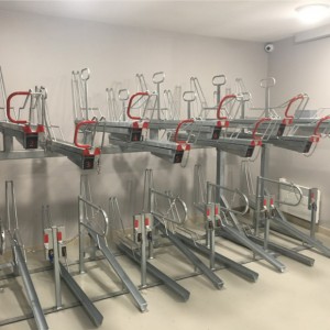 Racks vélos double niveau Optima - VIENN AGGLO