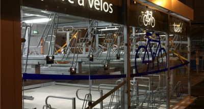 racks de stationnement vélos