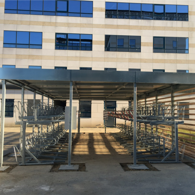 bicycle parking racks