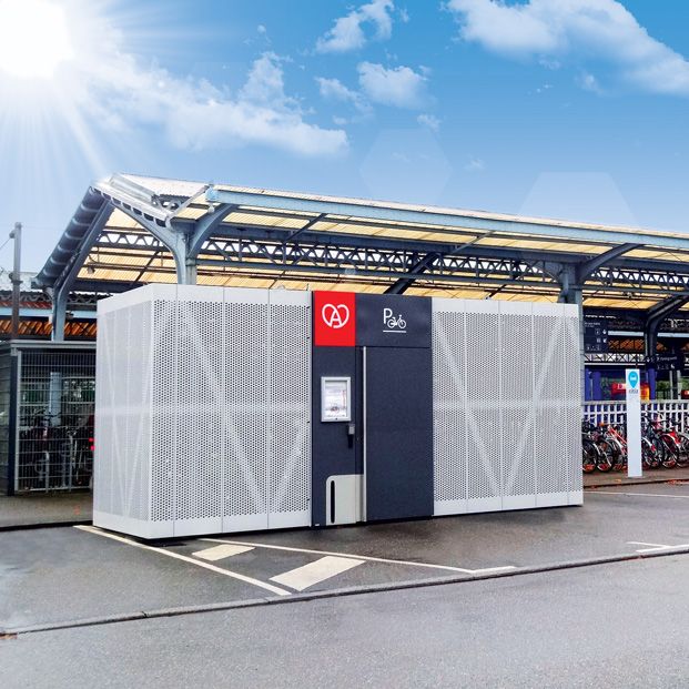 abri vélo cigogne autoportant