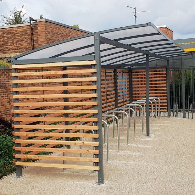 abri velo ouvert