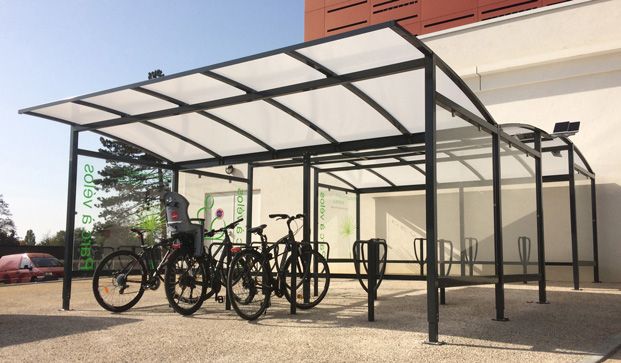 parking à vélos à l'université de poitiers