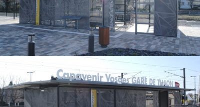 abri vélos et voyageurs en gare capavenir