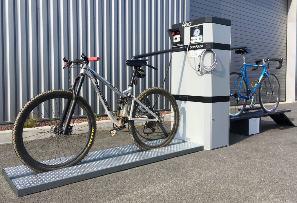 nouvelle station de lavage VTT