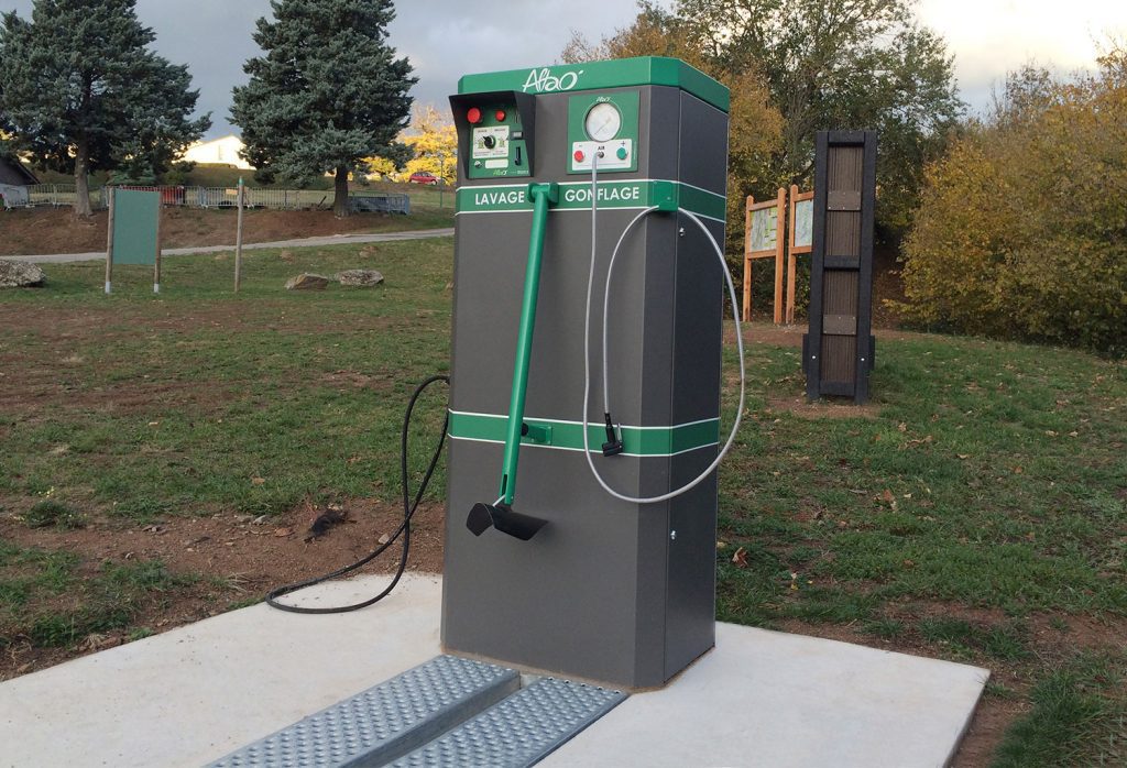 station de lavage vélo ALTAO Modulo d'Altinnova