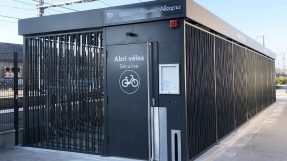 abri vélo sécurisé ALTAO Spacio conçu et fabriqué par Altinnova