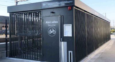 ALTAO Spacio secure bike shelter designed and manufactured by Altinnova