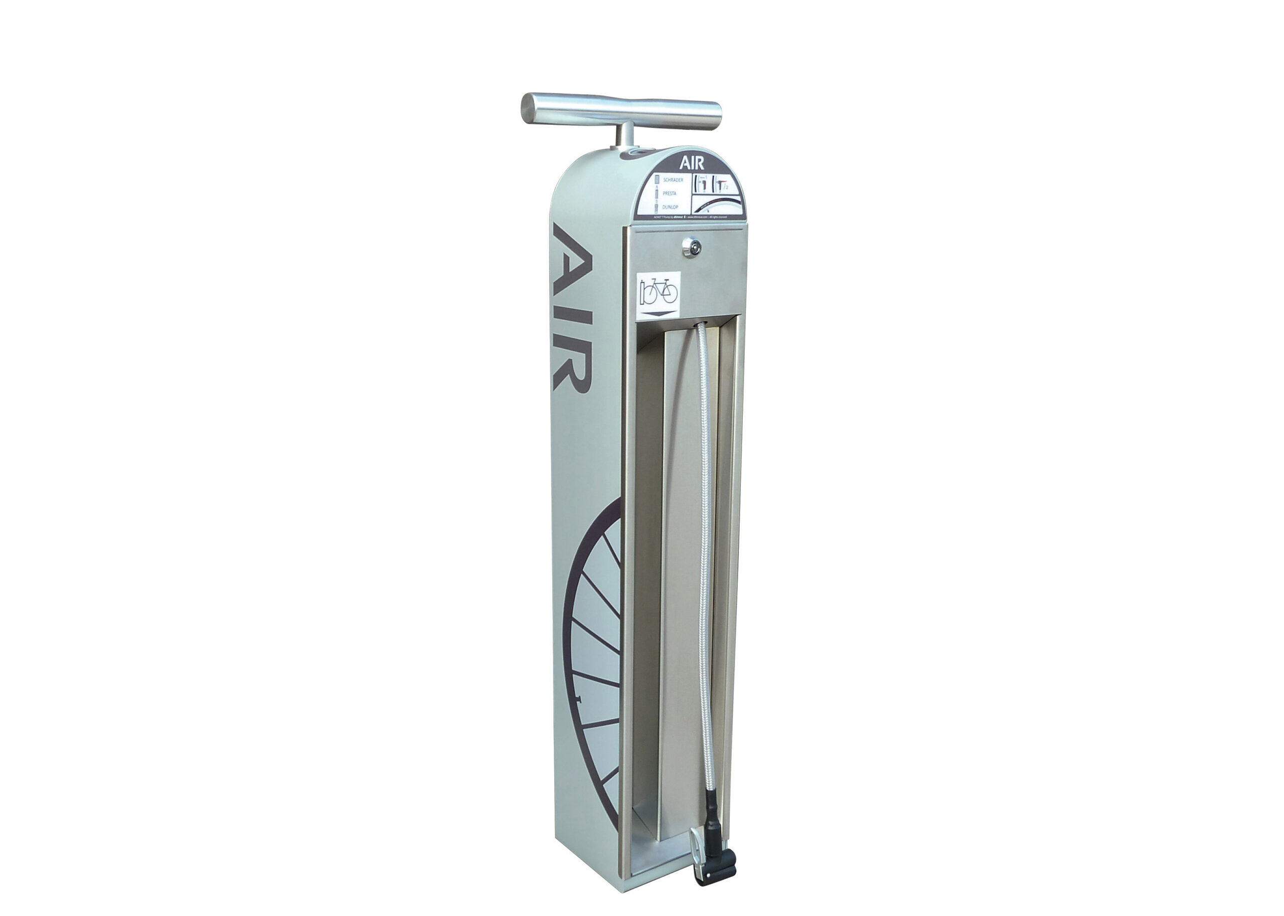 ALTAO® T'Pump bicycle inflation station