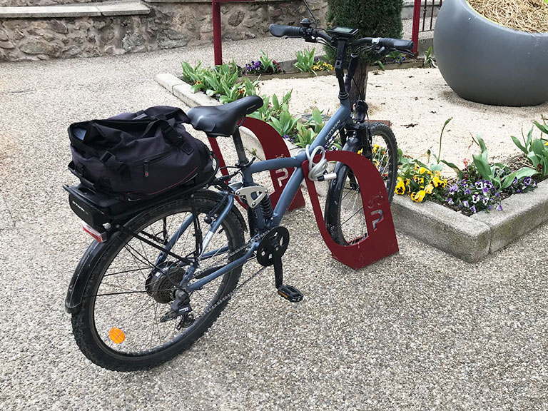 parking vélo en ville sur arceau ALTAO Voile