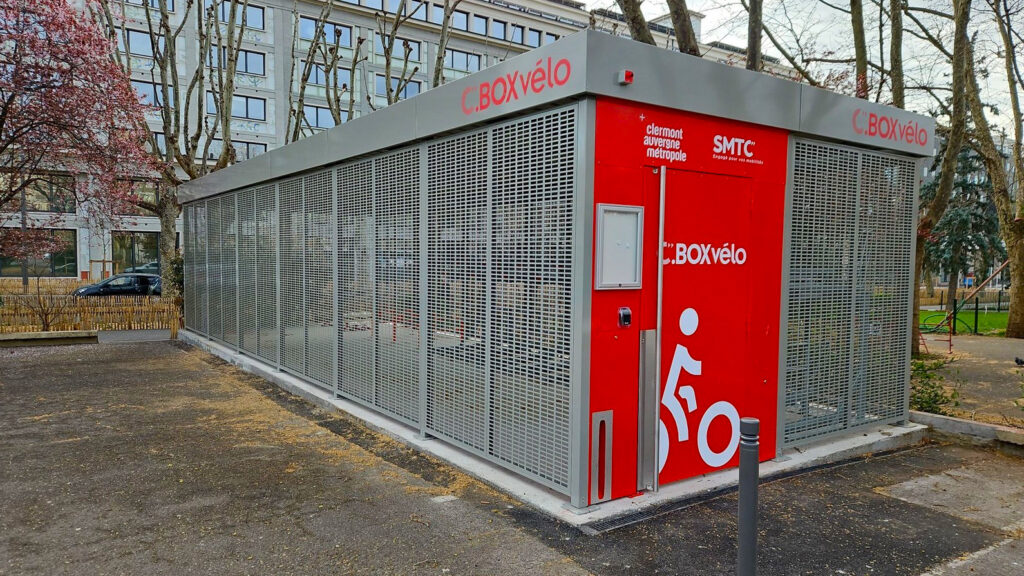 Rifugio per biciclette ALTAO® Spacio a Clermont-Ferrand