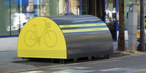 box vélo ALTAO Cover Minibox installé à Grenoble