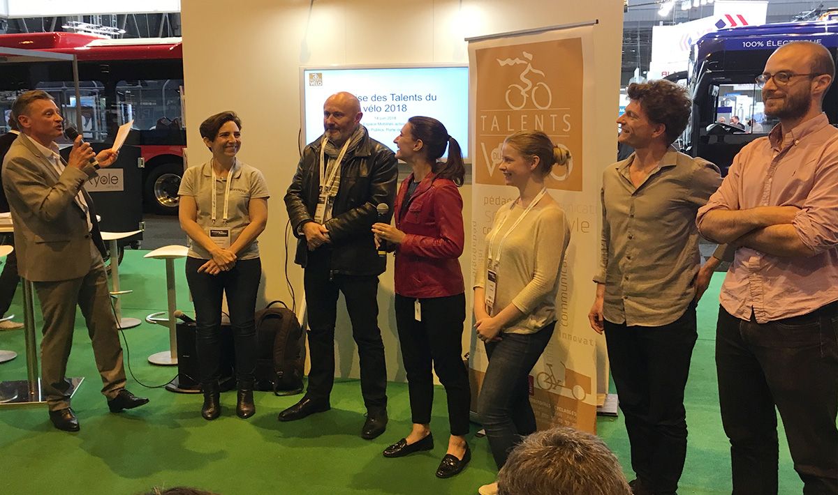 remise Talents du vélo 2018 catégorie Entreprenariat