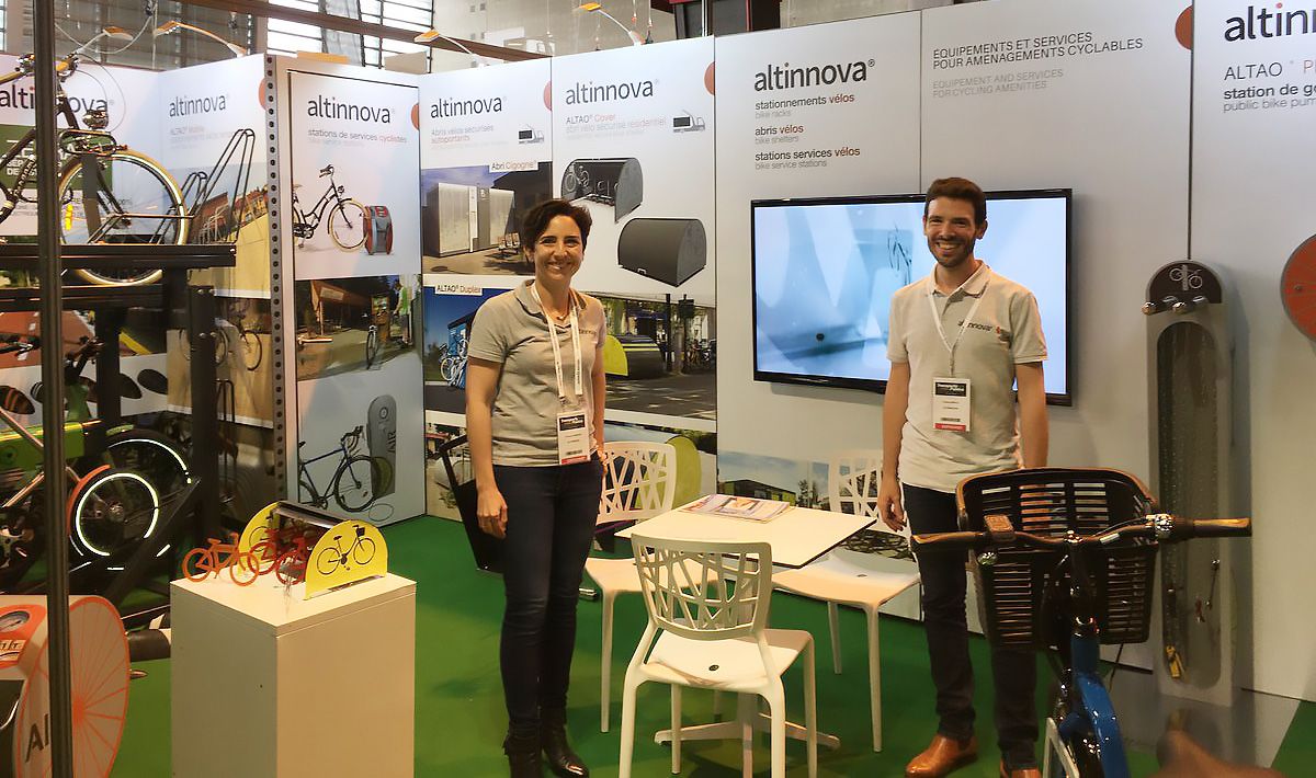 le stand Altinnova au salon Transports Publics 2018