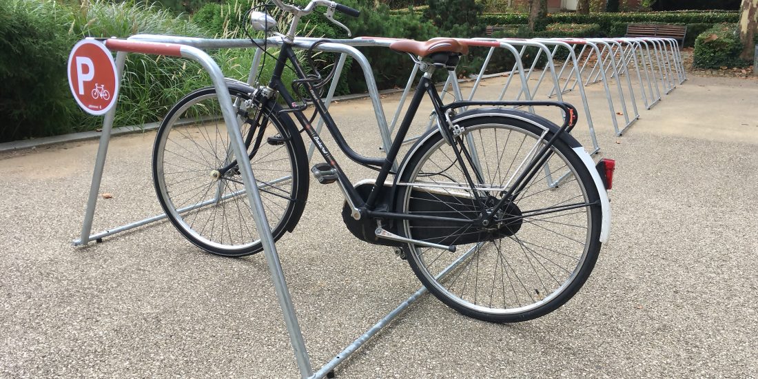 parking vélo temporaire ALTAO Mobile aux Journées Européennes du Patrimoine