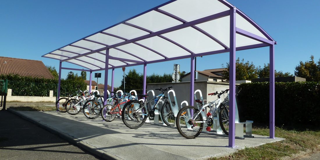 parking à vélos ALTINNOVA made in France à Bonson