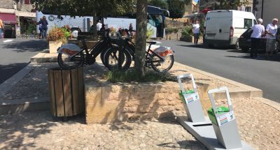 bornes de recharge pour vélos électriques Base des Eyzies