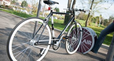 station de gonflage vélo ALTAO Pump éco-innovation