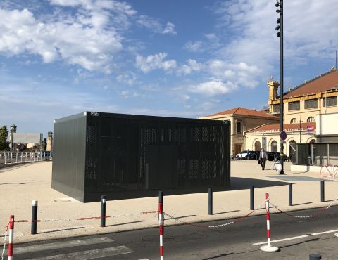 Abri vélos sécurisé en gare de Marseille