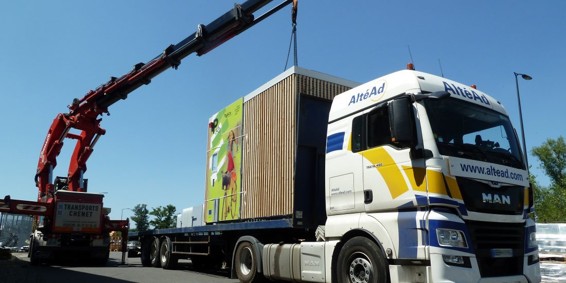 abris vélos solaires Abri Cigogne