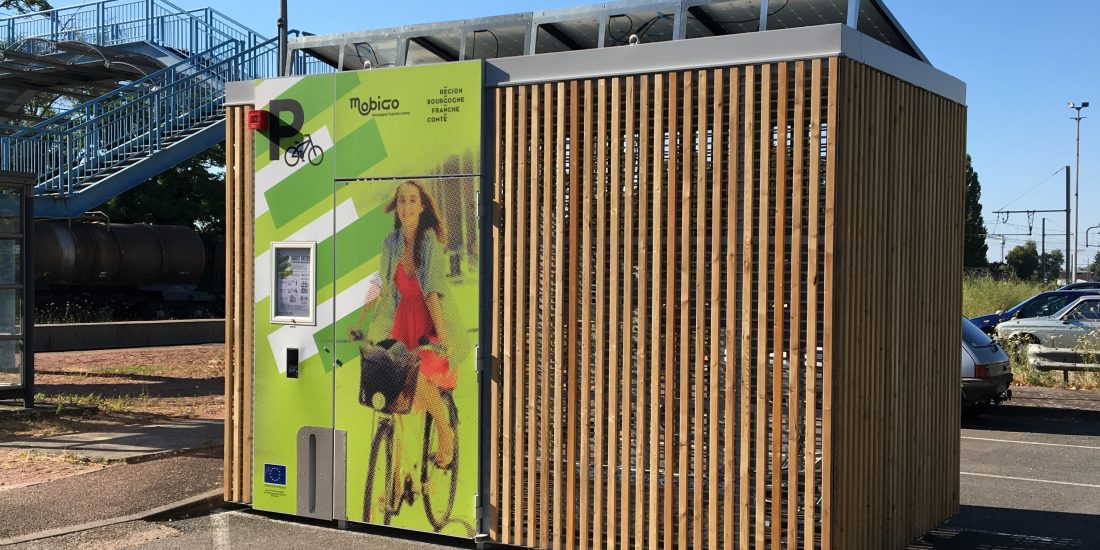 abris vélos solaires Abri Cigogne de la gare de Seurre