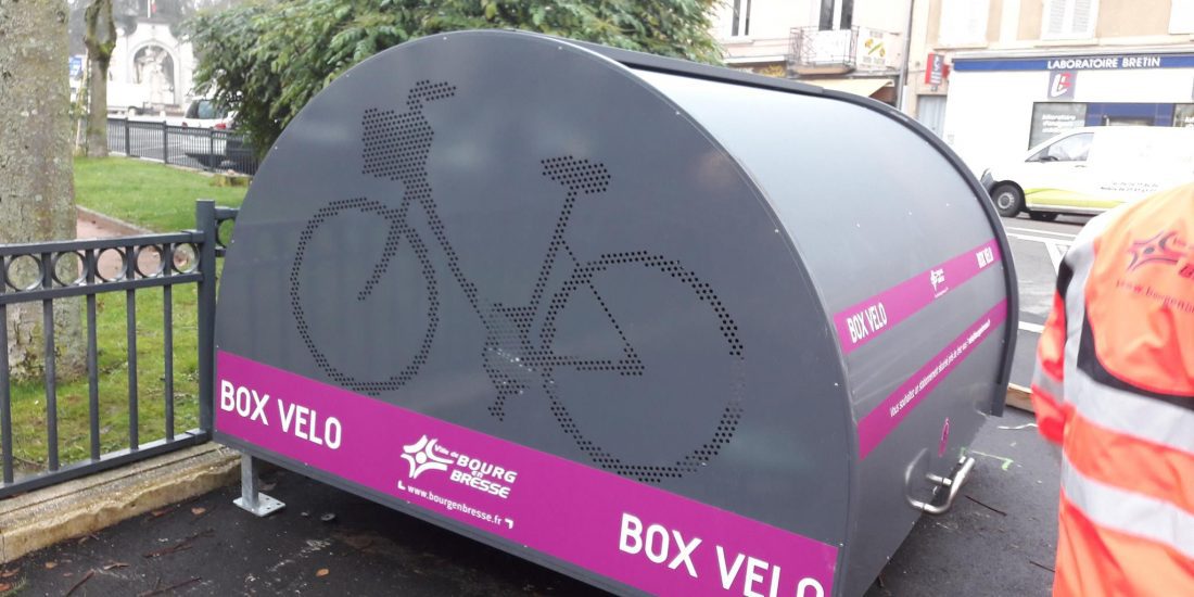 cinq nouveaux box vélo sécurisés