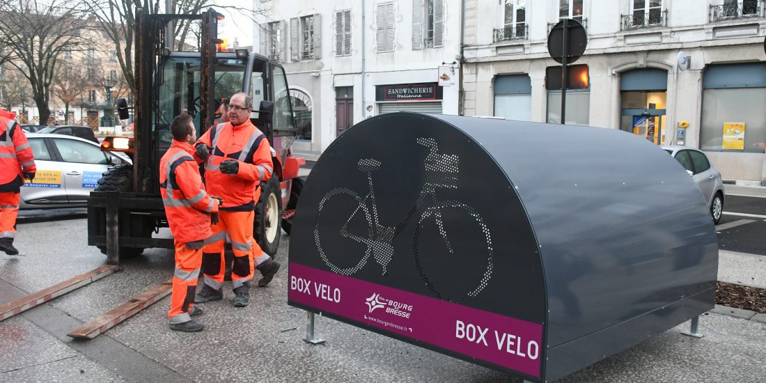 Nouveaux box vélo sécurisés