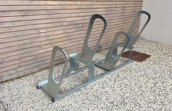 racks ALTAO Parco des parkings à vélos urbains de la médiathèque