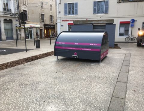 Nouveaux box vélo sécurisés à Bourg en Bresse