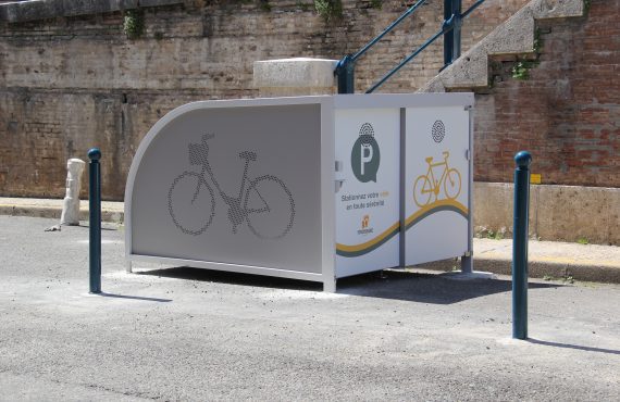 box à vélos pour cyclotouristes