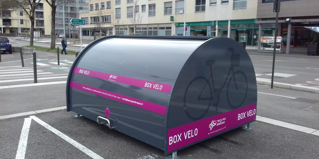 un box vélo sécurisé de Bourg en Bresse