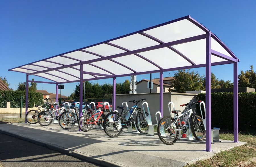 abri vélo référencé au Programme Alvéole
