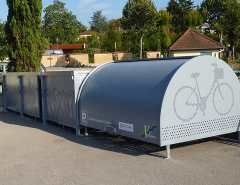 les nouveaux box à vélos de Val Guiers