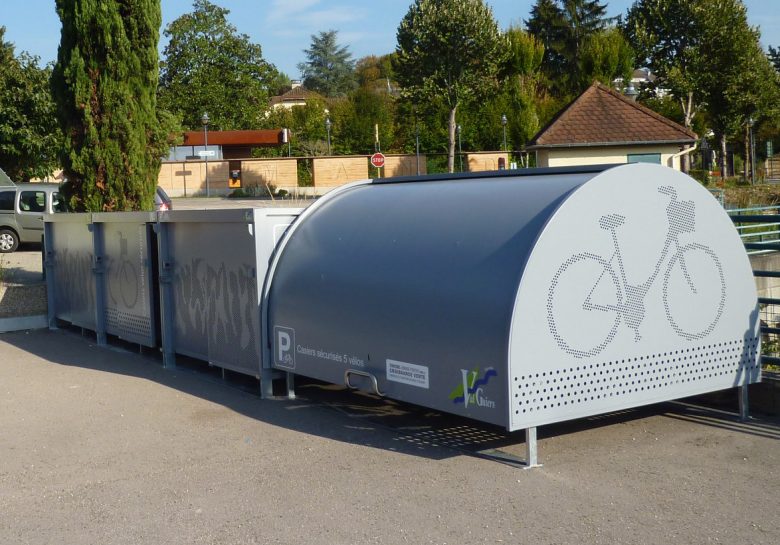 les nouveaux box à vélos de Val Guiers